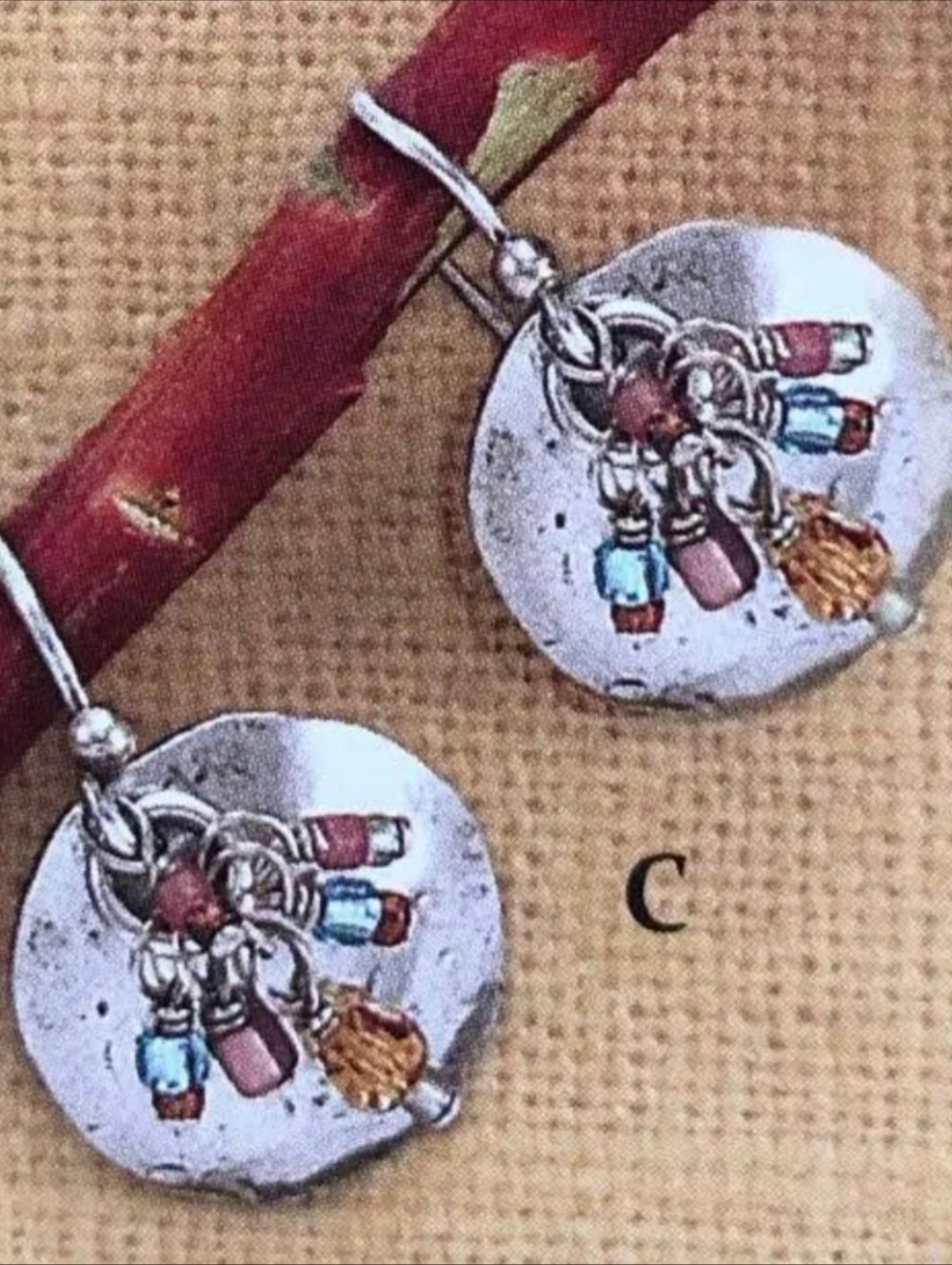 Silpada 925 Sterling Silver Dome Disc Earrings W1997